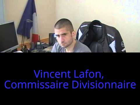 Aulnay sous Bois Interview du commissaire divisionnaire Vincent Lafon au commissariat dAulnay sous Bois